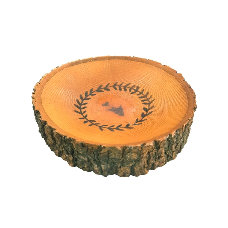 کاسه چوبی مدل شاخه ها