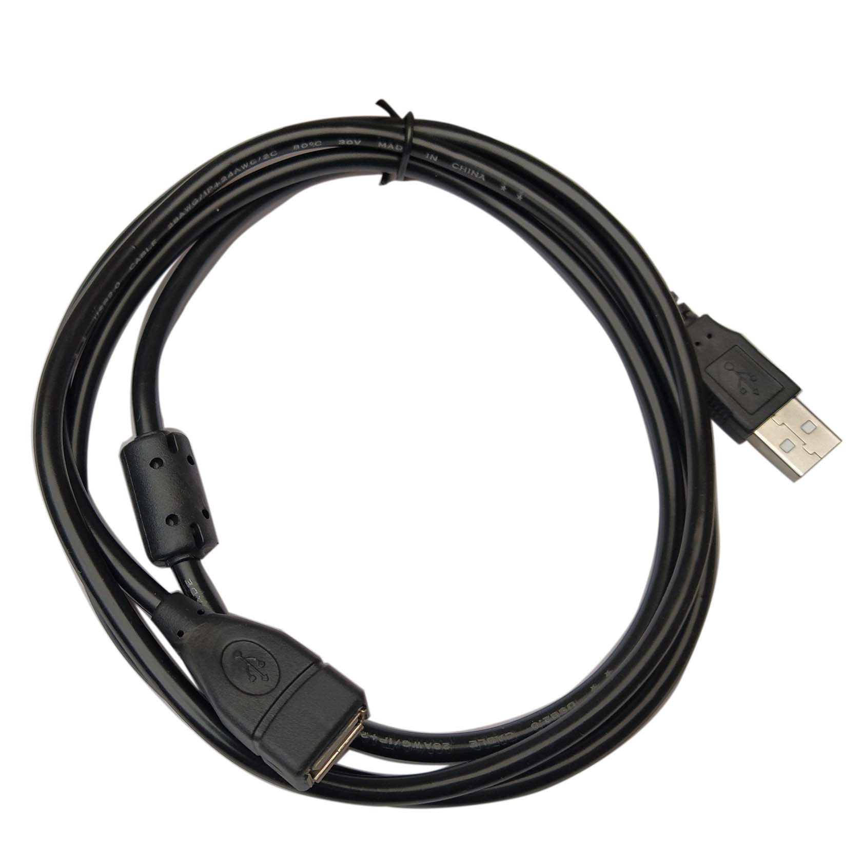 کابل افزایش طول USB 2.0 جی ایکس مدل C025 طول 1.4 متر