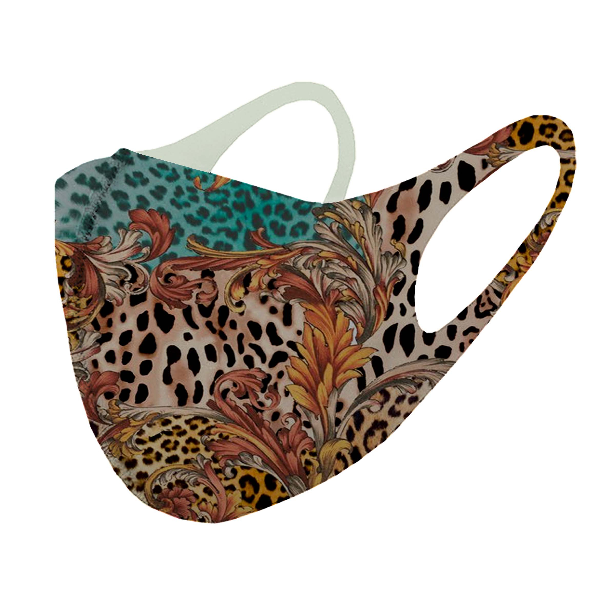 ماسک تزیینی طرح پلنگی مدل ma123