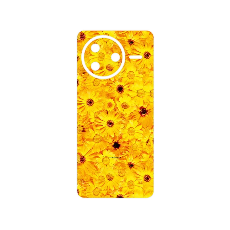 برچسب پوششی ماهوت مدل Yellow_Flower مناسب برای گوشی موبایل شیائومی Poco F7 Pro