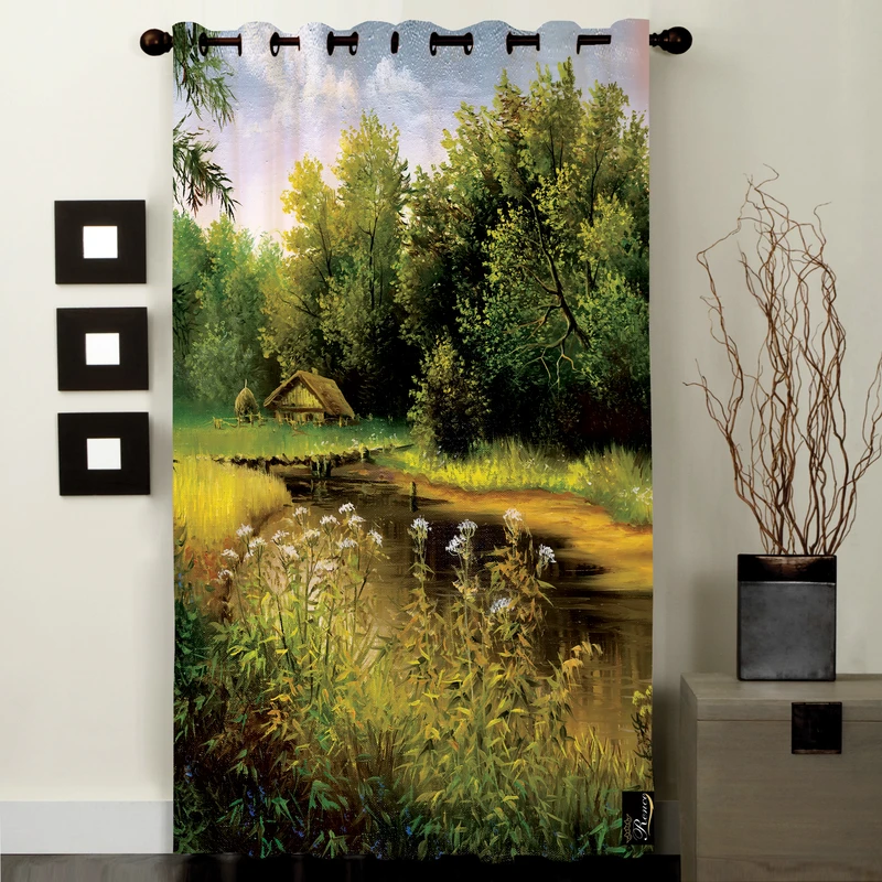 پرده مدل C1-50340 سایز 290x140 سانتی متر