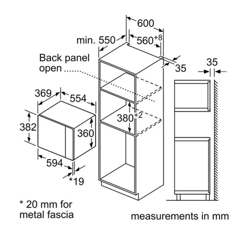 مایکروویو بوش مدل BEL554MS0