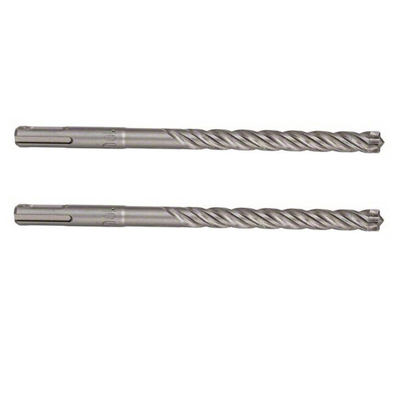 مته الماسه چهار شیار بوش مدل SDS PLUSE 7X Pro L 215 MM سایز 8 میلی متر مجموعه 2 عددی
