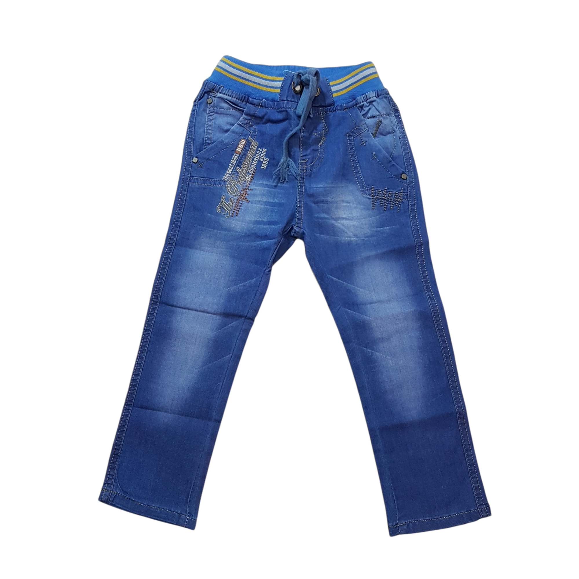 شلوار جین پسرانه مدل دورکش کد ASH311