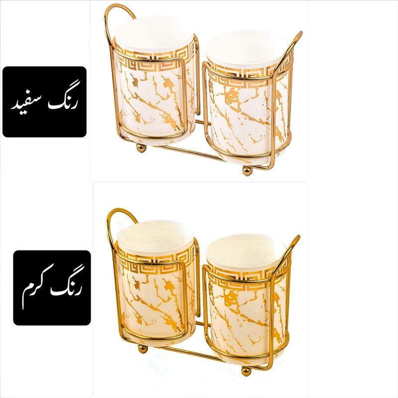 جاقاشقی مدل دو قلو طرح ماربل کد 9