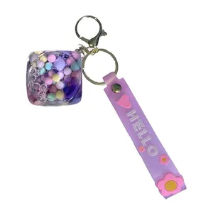 جاکلیدی مدل آکواریومی طرح مکعبی کد 3690