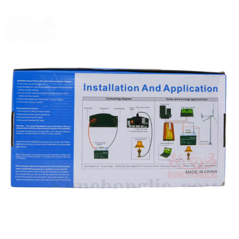 اینورتر شبه سینوسی 12ولت به 220 ولت سانچونگلیک مدل FS-3000A ظرفیت 3000 وات