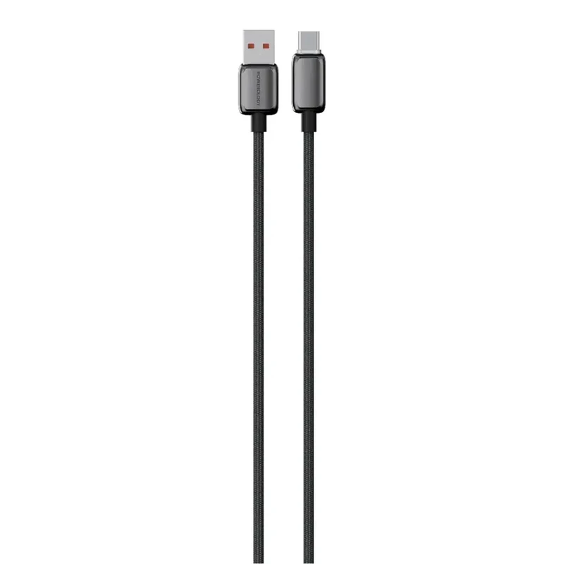 کابل تبدیل USB-A به USB-C پاورولوجی مدل PWDC99DGY طول 1 متر