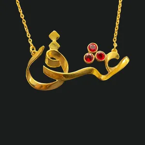 گردنبند نقره زنانه مدل عشق