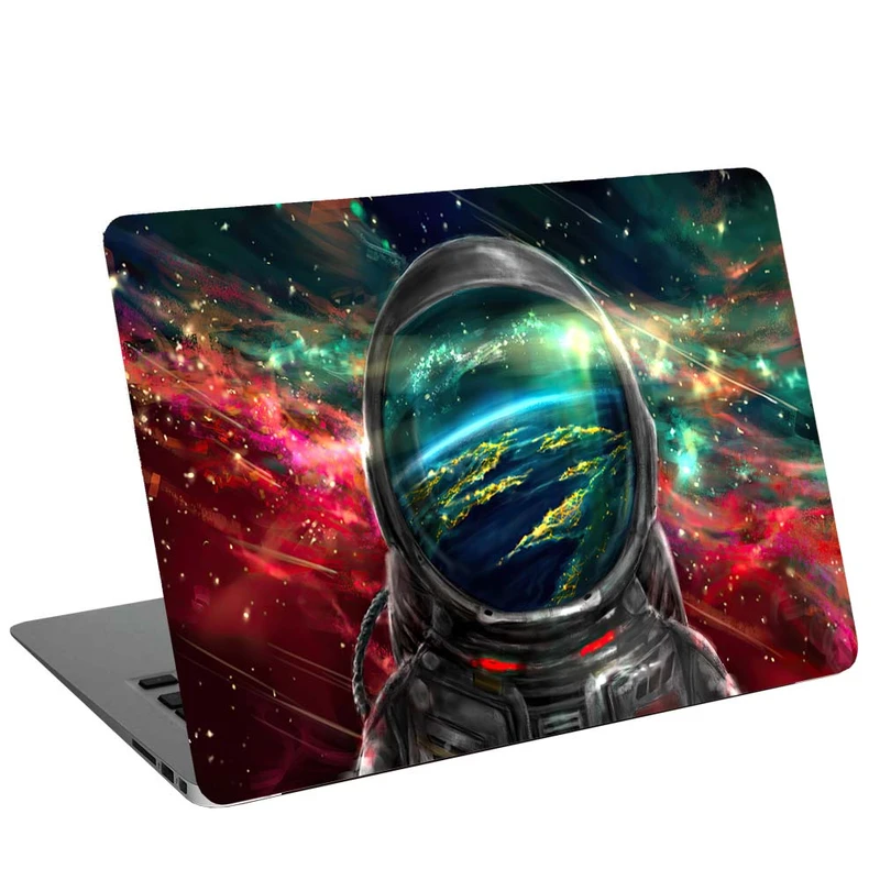 استیکر لپ تاپ طرح astronaut colorful galaxy کد G-1240 مناسب برای لپ تاپ 15.6 اینچ 