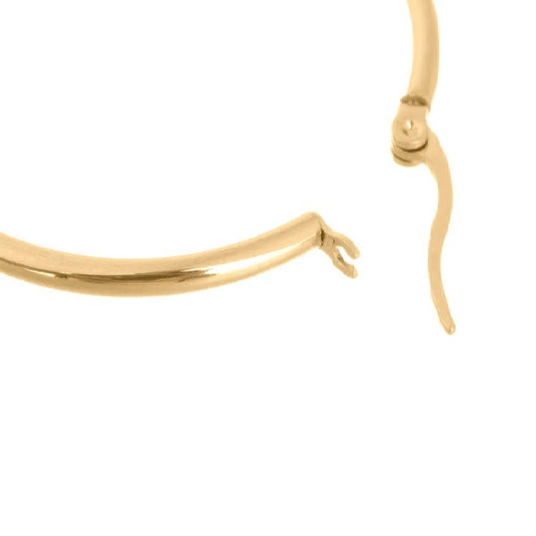 گوشواره زنانه مدل حلقه ای ساده استیل کد 164 گوشواره زنانه مدل حلقه ای ساده استیل کد 164