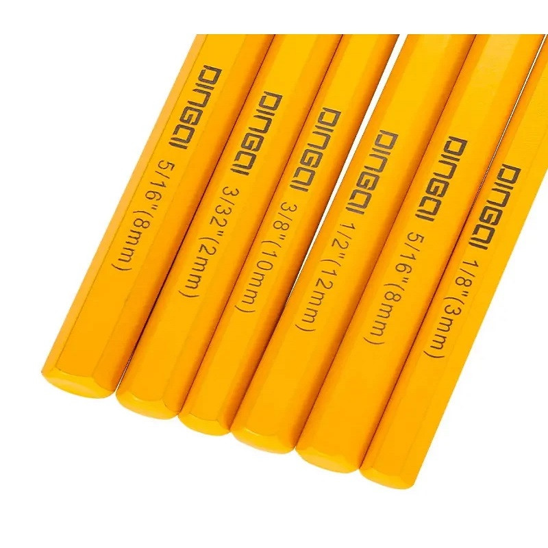 قلم و سنبه دینگشی مدل di-6 مجموعه 6 عددی