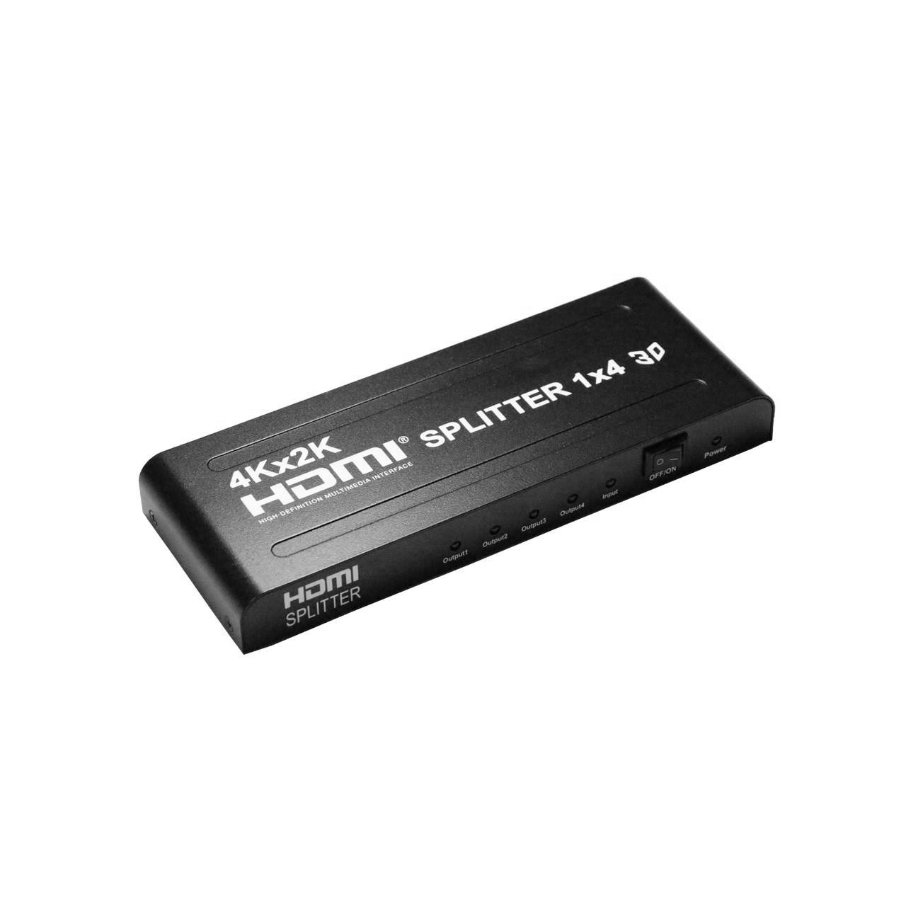 اسپلیتر 1 به 4 HDMI اکتیو لینک مدل AL-2K-1X4-2020