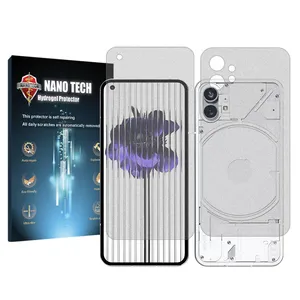 Nano tech matte screen protector suitable for Nothing Phone 1 mobile phone along with back of the phone