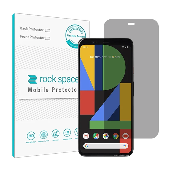 محافظ صفحه نمایش حریم شخصی راک اسپیس مدل HyPRV مناسب برای گوشی موبایل گوگل Pixel 4 XL