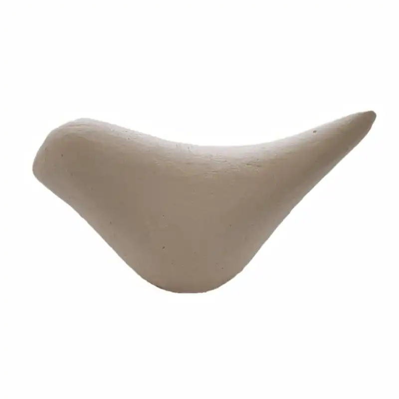 مجسمه سفالی طرح پرنده مرغ آمين کد 01 مجموعه 5 عددي