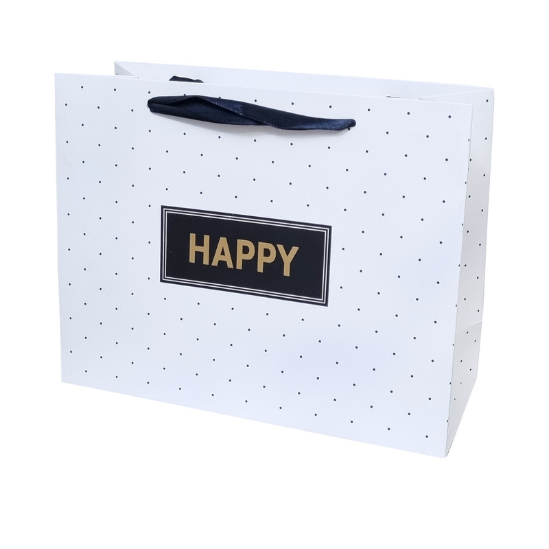 ساک هدیه مدل HAPPY کد GP284
