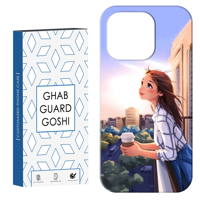 کاور قاب گارد گوشی طرح دخترانه کد Dimo-016 مناسب برای گوشی موبایل اپل IPHONE 15 PRO