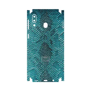 MAHOOT Blue Snake Skin-FullSkin Cover Sticker for Samsung Galaxy M20