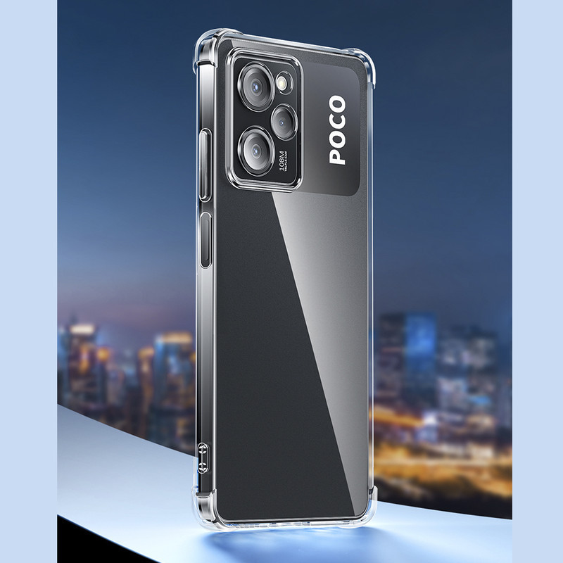 کاور مدل Clear مناسب برای گوشی موبایل شیائومی Poco X5 Pro