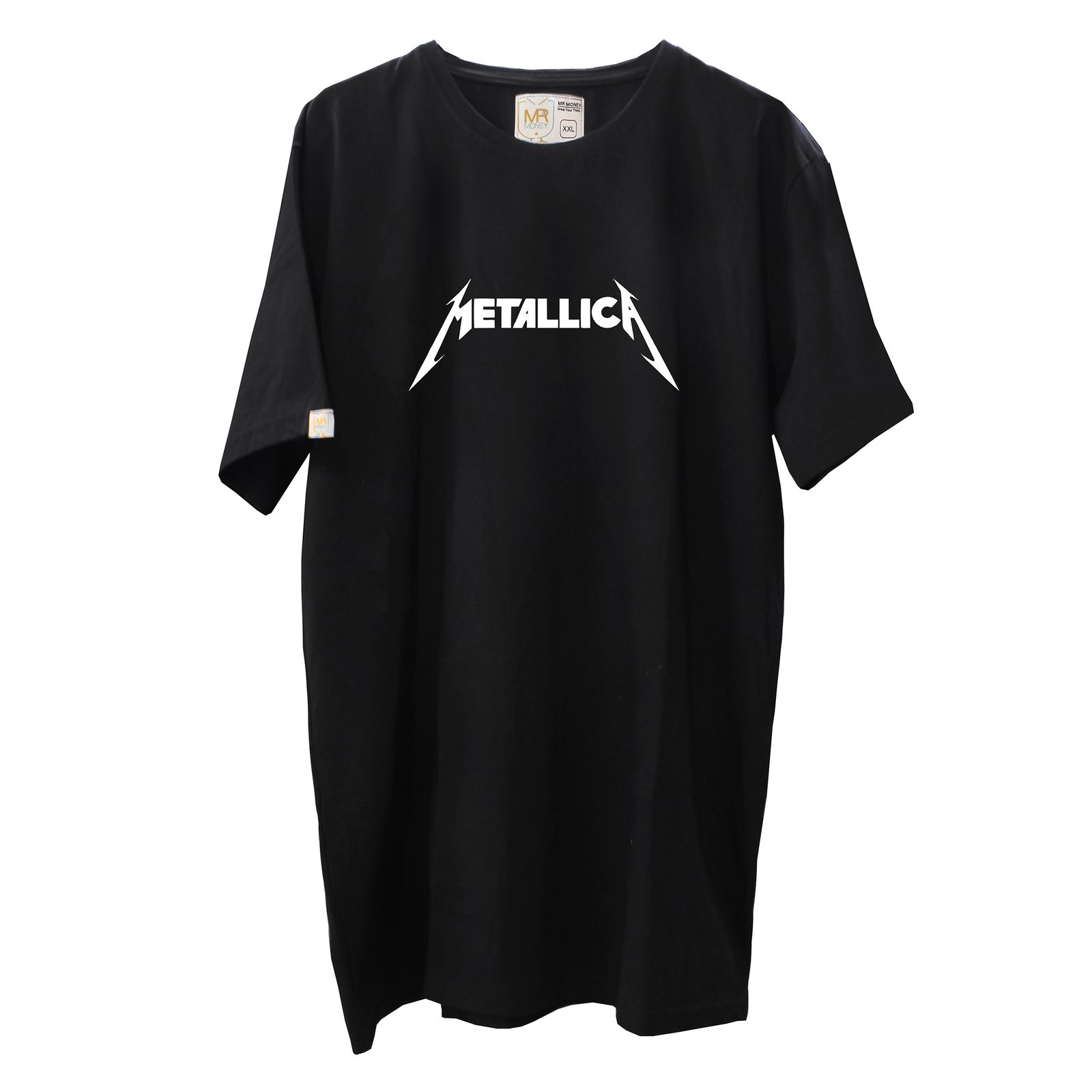 تی شرت اورسایز آُستین کوتاه مردانه مسترمانی مدل metallica -  - 2