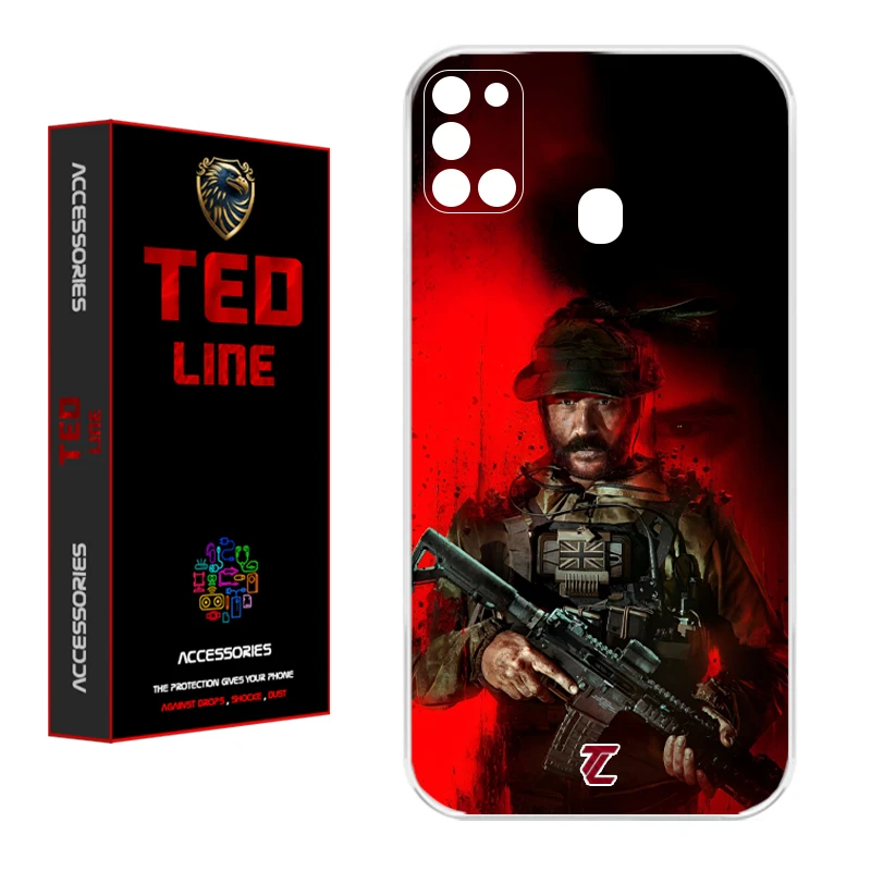 کاور تدلاین طرح کاپیتان پرایس کد 1200 مناسب برای گوشی موبایل سامسونگ Galaxy A21S