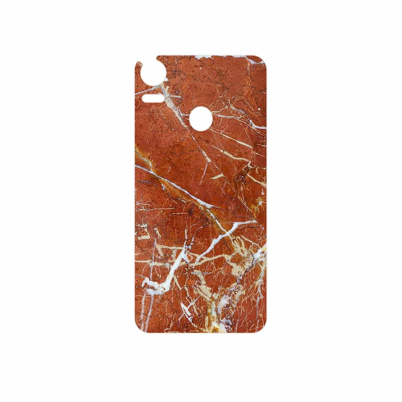 برچسب پوششی ماهوت مدل Red Marble مناسب برای گوشی موبایل اچ تی سی Desire 10 Pro