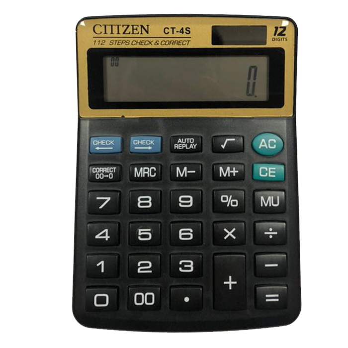  ماشین حساب سیتیزن مدل CT-4S