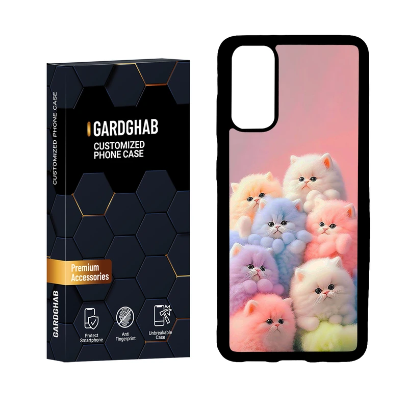 کاور گارد قاب مدل دور ژله ای فانتزی مناسب برای گوشی موبایل سامسونگ Galaxy S20