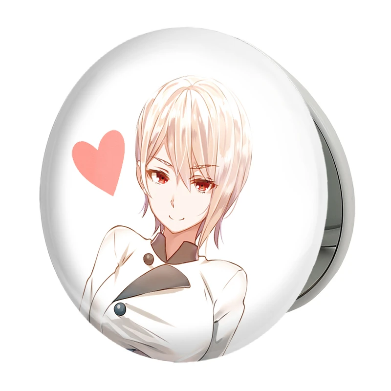 آینه جیبی خندالو طرح الیس انیمه جنگ غذاها Food Wars مدل تاشو کد 16999 