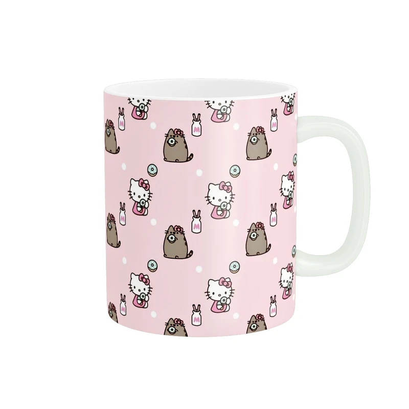 ماگ طرح کیتی و گربه کیوت کد 313