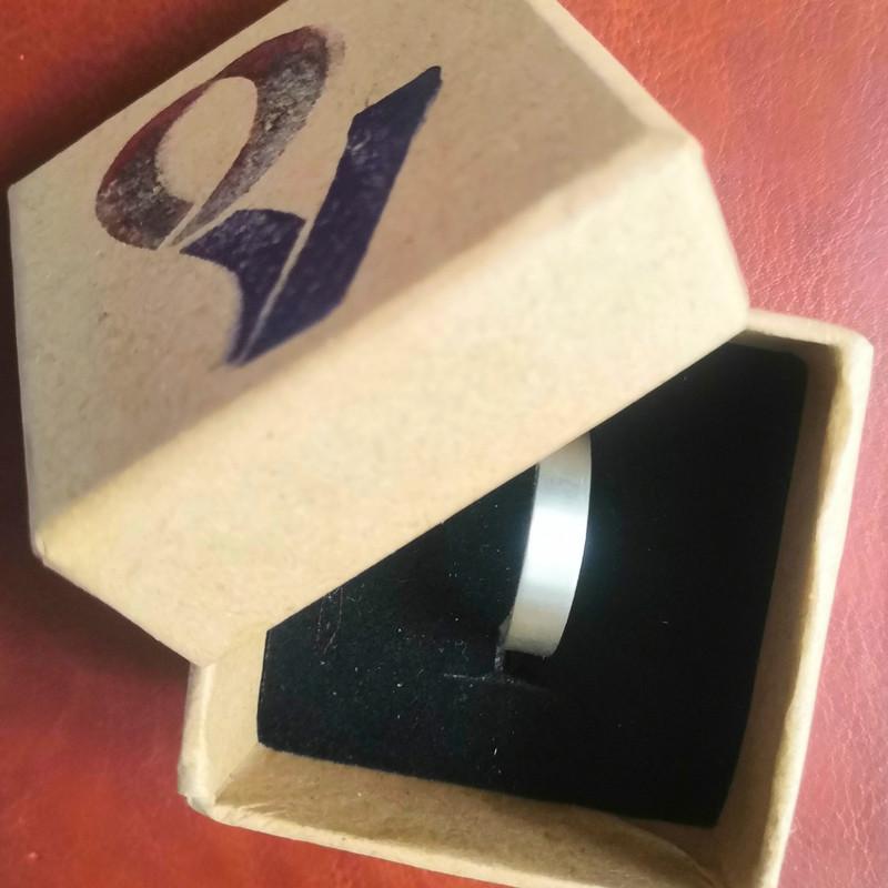 انگشتر نقره زنانه مدل مات کد H10