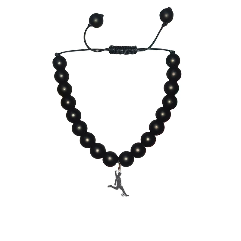 دستبند مهره‌ای هایکا مدل ورزشی فوتبالیست کد am.jh 73