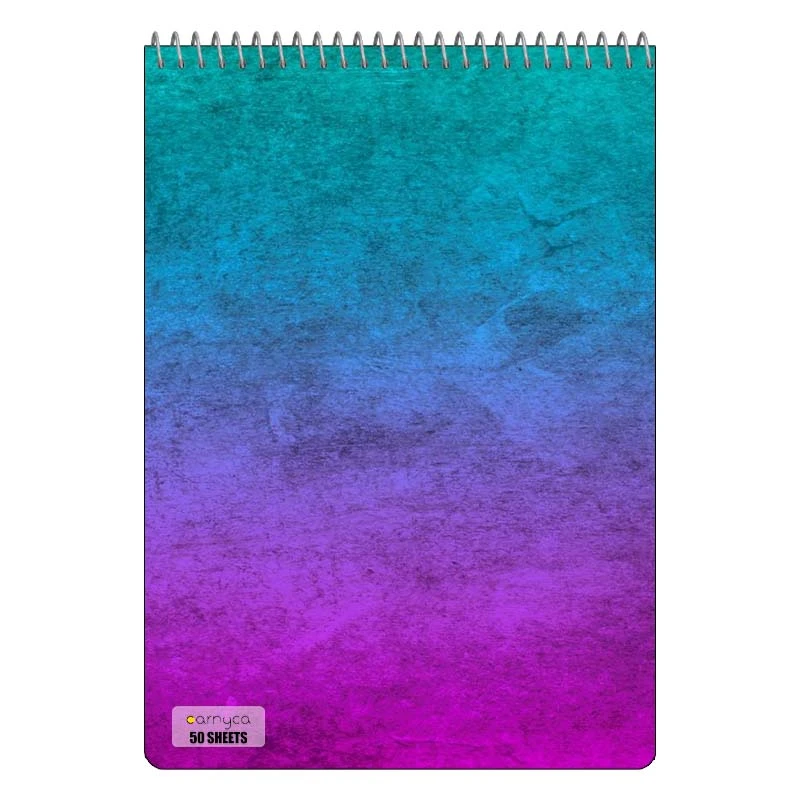 دفتر نقاشی 50 برگ سیمی کارنیکا طرح آبرنگ Water color کد 83257