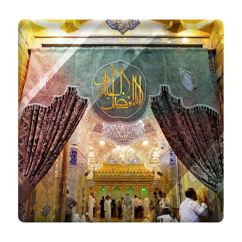  کاشی مدل ابالفضل العباس km10 کد 337