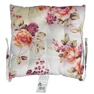  Home and Life Rima Rose Flower Design Chair Cushion