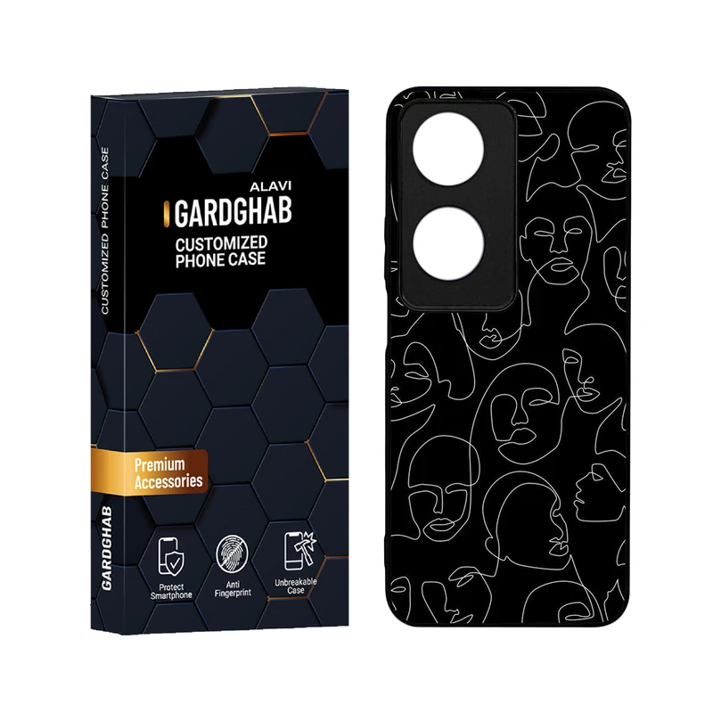 کاور گارد قاب علوی مدل دور ژله ای ساده و مینیمال مناسب برای گوشی موبایل آنر X7B 4G