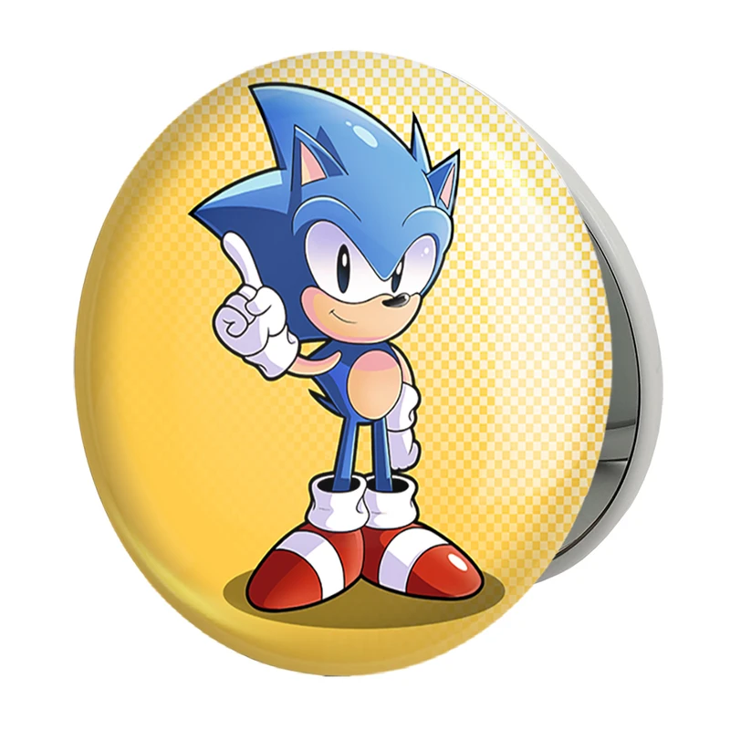 آینه جیبی خندالو طرح سونیک (Sonic) مدل تاشو کد 37023
