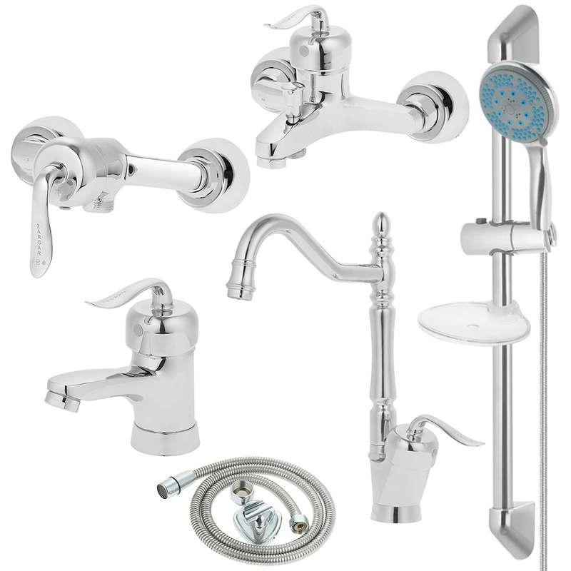 ست شیرآلات زرگر مدل قاصدک قهرمان نایت 2024 مجموعه 6 عددی ست شیرآلات زرگر مدل قاصدک قهرمان نایت 2024 مجموعه 6 عددی