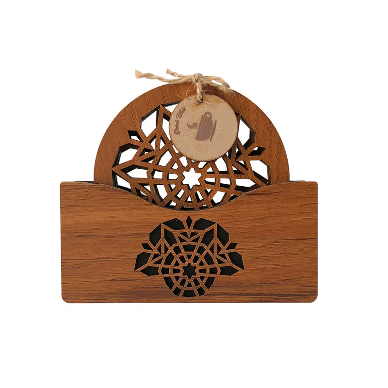 زیر لیوانی طرح ماندالا مدل MK002B بسته 6 عددی