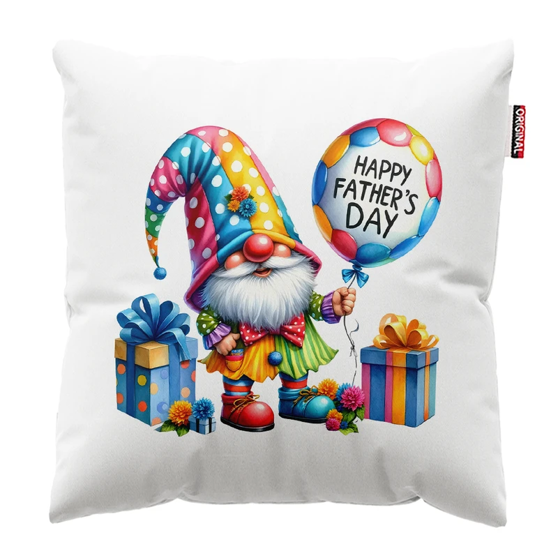 کوسن پاد آفرین مدل روز پدر کد PK302603 سایز 30*30 سانتی متر