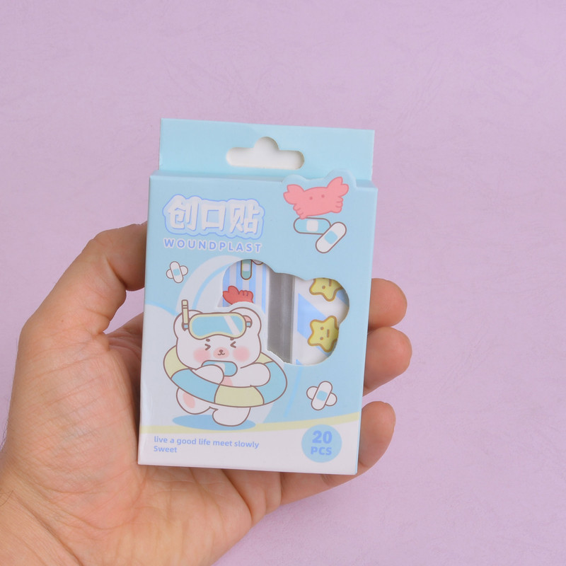 چسب زخم مدل خرس بازیگوش بسته 20 عددی