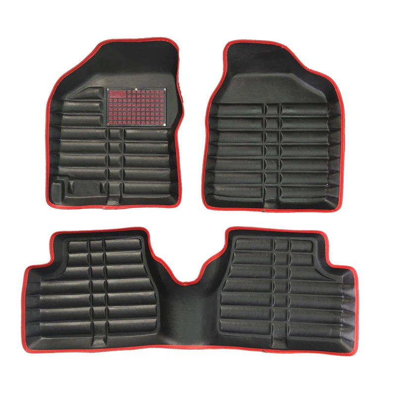 کفپوش سه بعدی خودرو مدل نوار رنگی مناسب برای ساینا