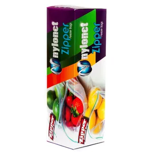 کیسه زیپ دار نایلونت مدل Sz103v بسته 20 عددی