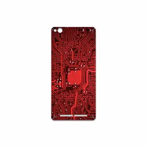 MAHOOT Red Printed Circuit Board Cover Sticker for Xiaomi Redmi 3
