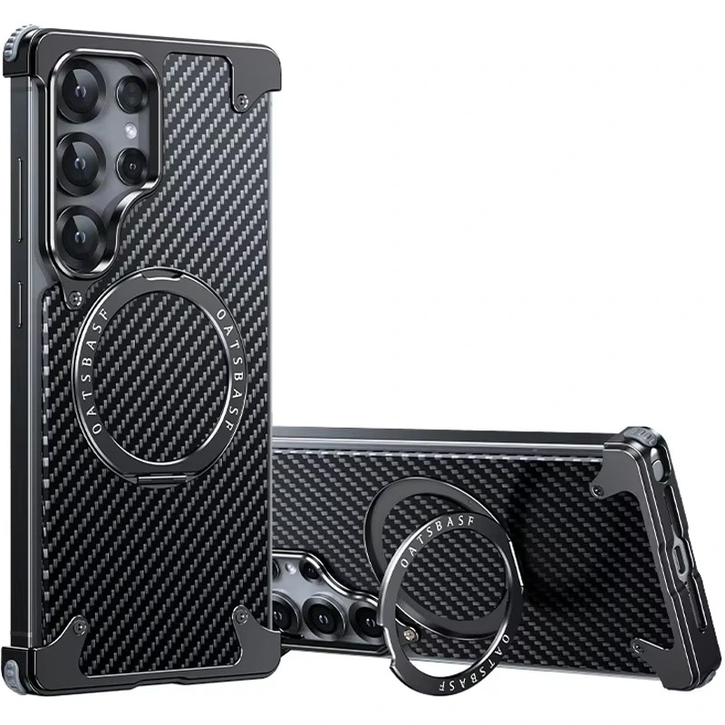 کاور مدل carbon مناسب برای گوشی موبایل سامسونگ Galaxy S24 ultra