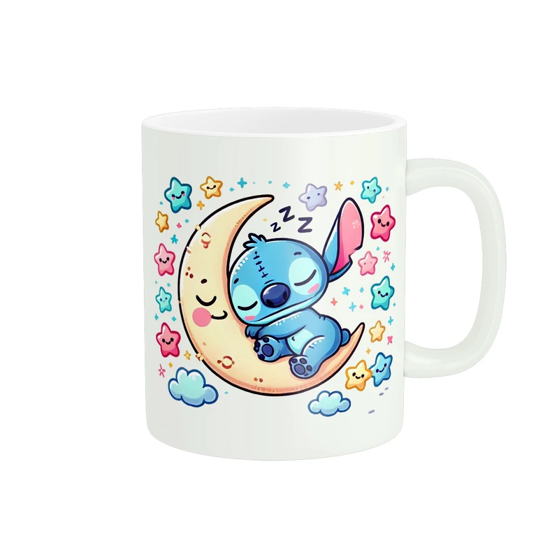 ماگ پادآفرین مدل کارتون استیچ و لیلو Stitch کد PM3910