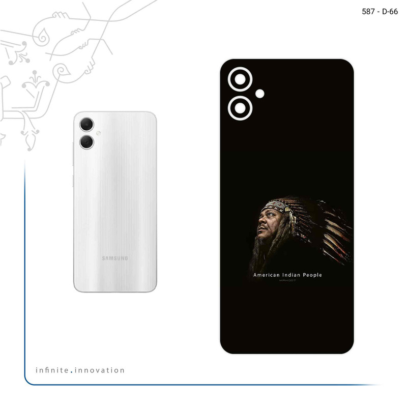 برچسب پوششی ماهوت مدل Portrait of an Indian Man مناسب برای گوشی موبایل سامسونگ Galaxy A05