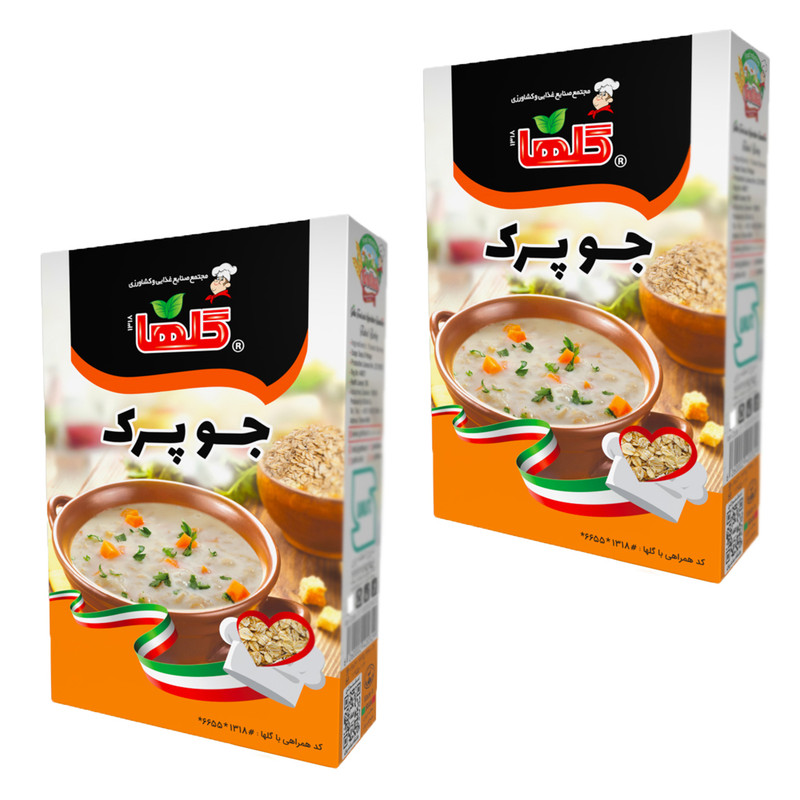 جو پرک گلها - 170 گرم بسته 2 عددی