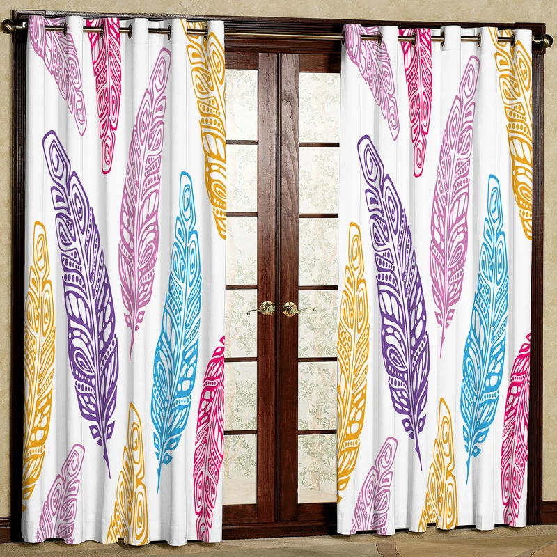 پرده مدل مخمل پانچی کد 2072T2 سایز 200x140 سانتی متر